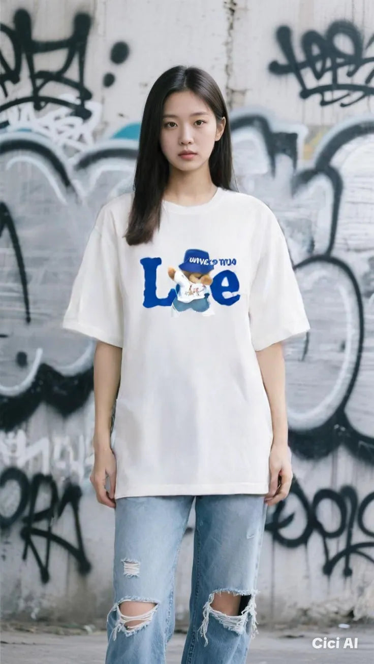 Streetwear Teddy Bear T-Shirt